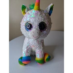 TY Unicorn With reversible sequins